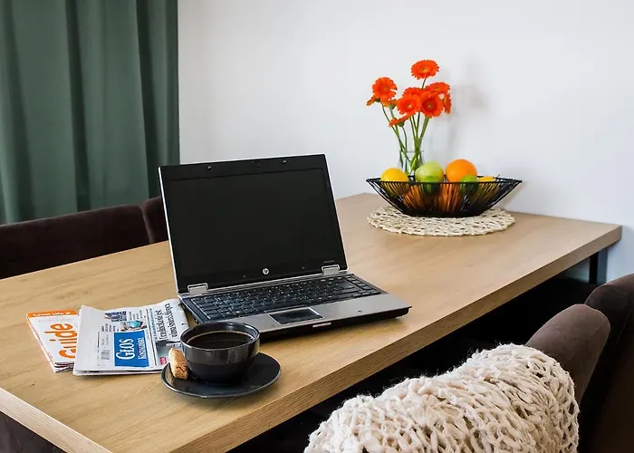 W&k - Gold - Klimatyzacja, Parking W Garazu, Faktura Vat, 5 Min Od Dworca Appartement